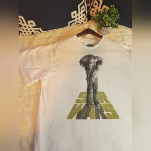 Star Wars | Chewbacca Title Logo Tee | Short Sleeve | Men's Large